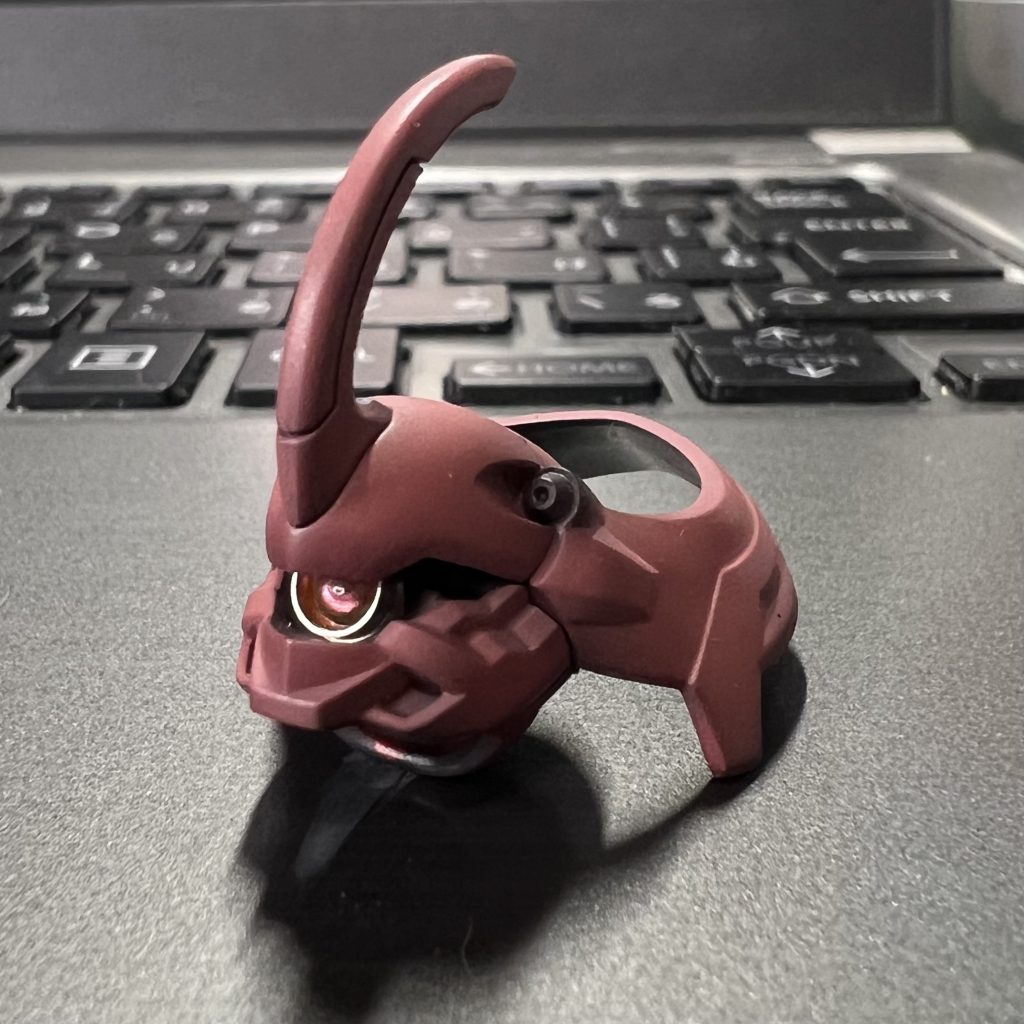 一応ピンクも試着してました