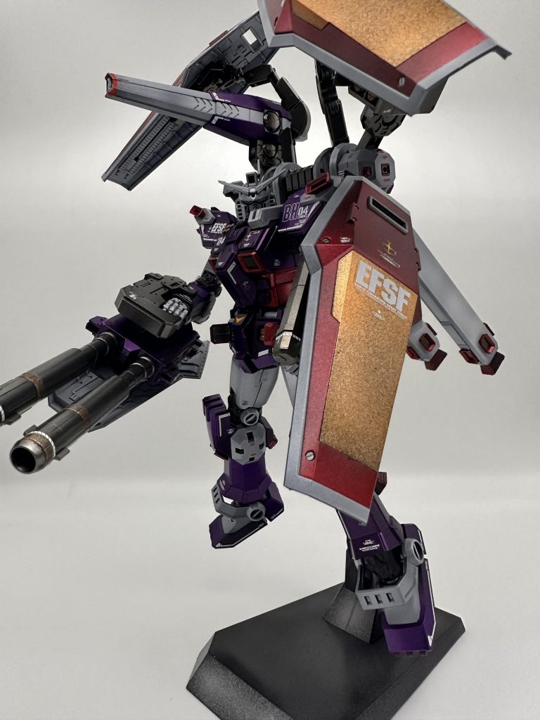 MG 1/100 FA-78 フルアーマーガンダム［サンダーボルト］ Ver.Ka–4枚目/制作者：@neo_zeon_jp