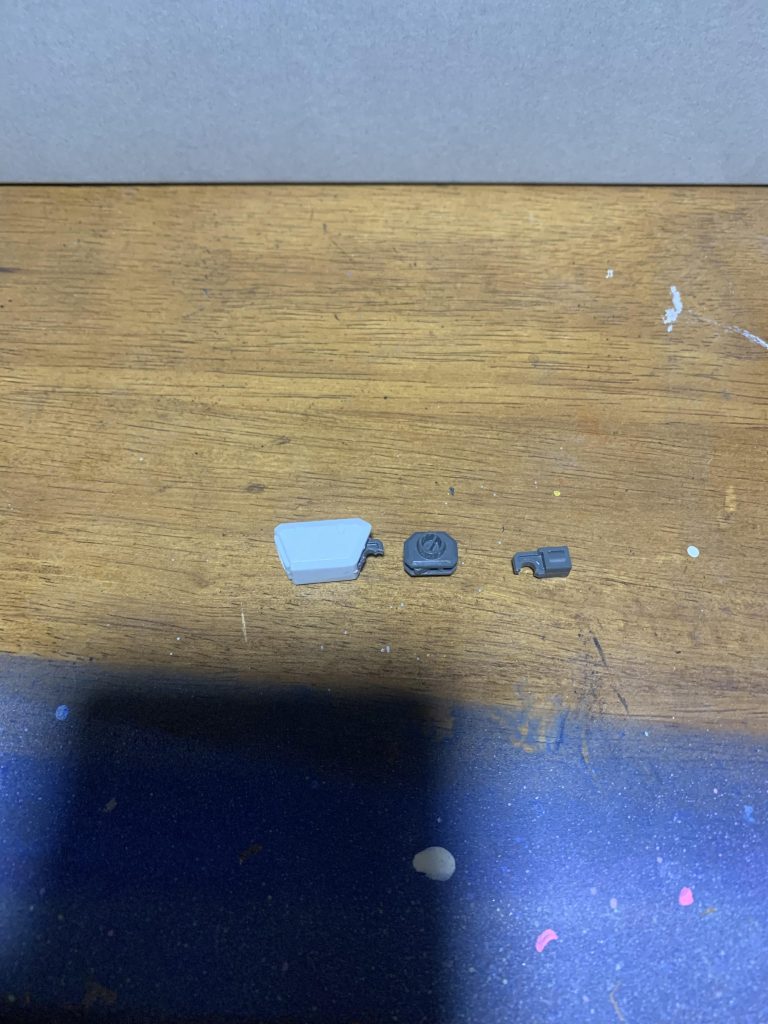 １回完成して撮影までいったのですが、撮影直後に部品破損。