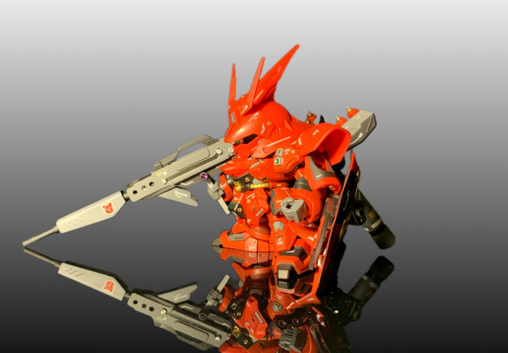 BB戦士サザビー＋ロングライフル–8枚目/制作者：ミヤさん