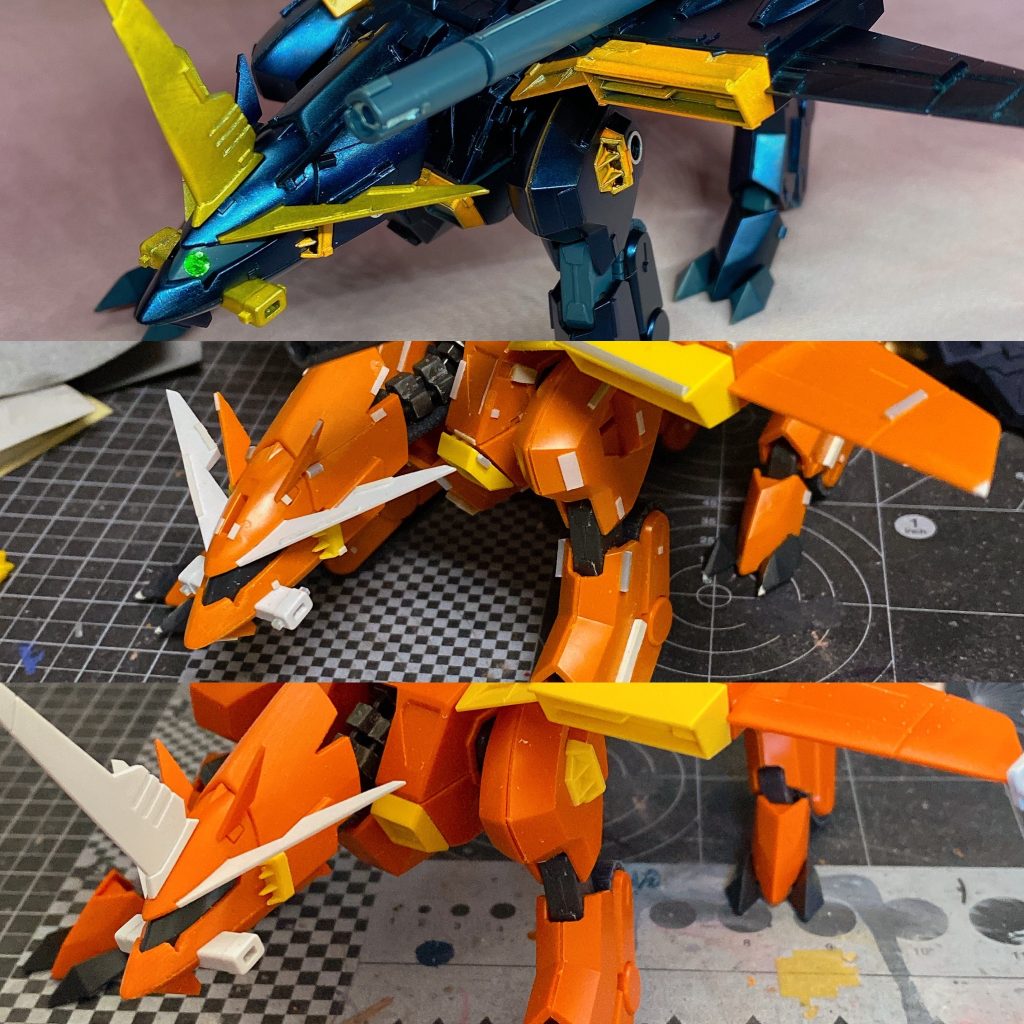 完成↑制作途中↑仮組み