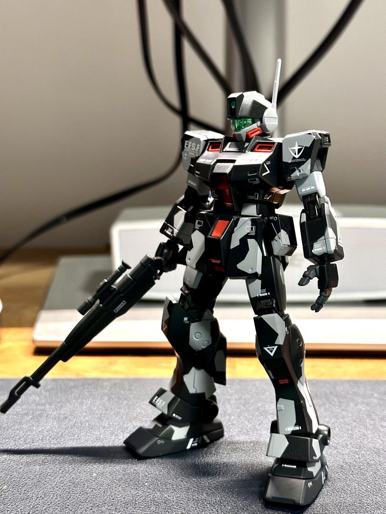 塗装してデカールまで完了ここからウェザリングを施しました