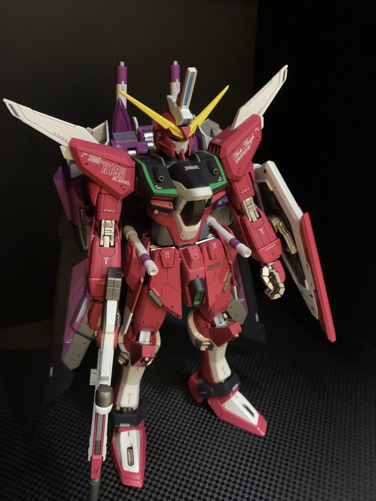 MG インフィニットジャスティス 全塗装｜@yuuki1さんのガンプラ