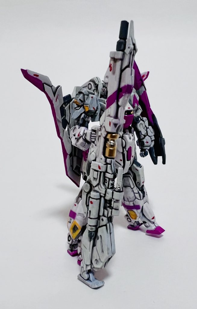 GUNDAM ARTIFACT ガンダムアーティファクトMSZ-006-3 ゼータガンダム3号機 ホワイトユニコーン仕様 塗装済完成品–3枚目/制作者：H4co Y