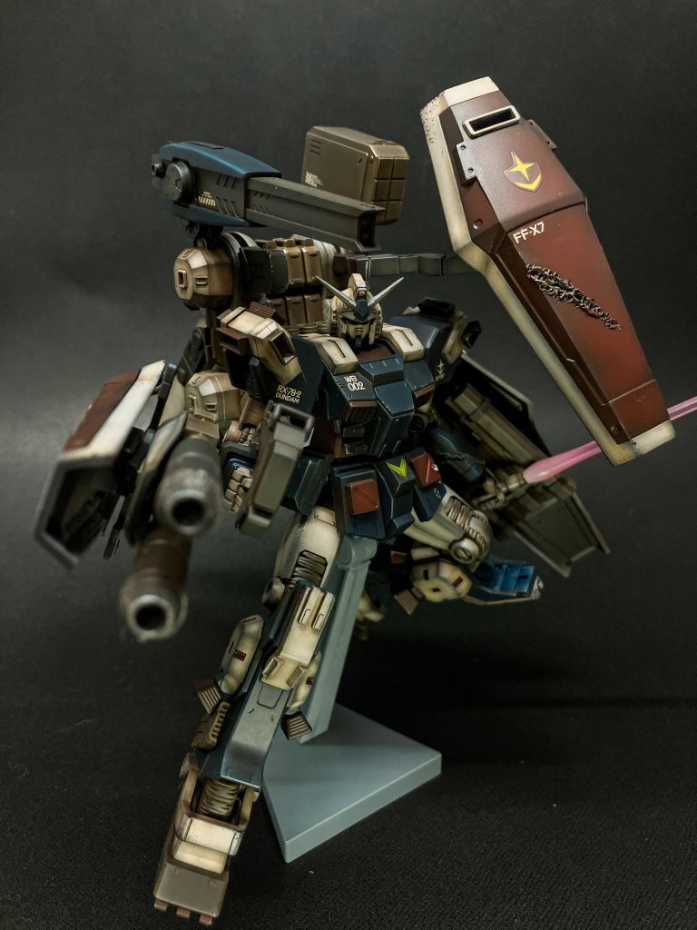 サンダーボルト版 フルアーマー・ガンダム–3枚目/制作者：@Nekohige0511