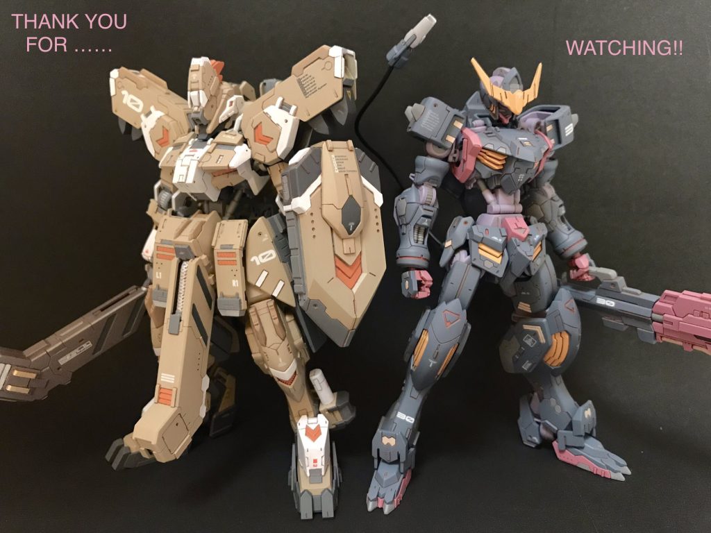 ということでなんとか年内に完成させられました。グシオンでした。ご観覧ありがとうございました! 追伸:GUNSTA史上最も偉大な10人のガンプラモデラーのEG部門に入れていただきました。本当にありがとうございました。じつは目標にしていて、念願のランクインでした。すごいモデラーが沢山いるなかで選ばれたことで自信になりました! 各部門怪物だらけだったのでまだ見てない方はぜひ覗いてみて下さい♪