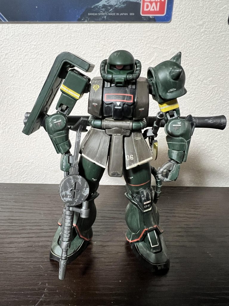 HG ガンダムベース限定　ザクⅡ–2枚目/制作者：Koki Sonoda