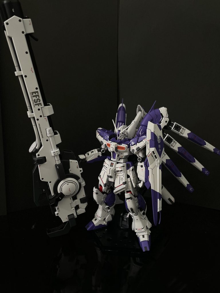 Hi-ν RG 1/144 ハイニューガンダム–2枚目/制作者：ya模型