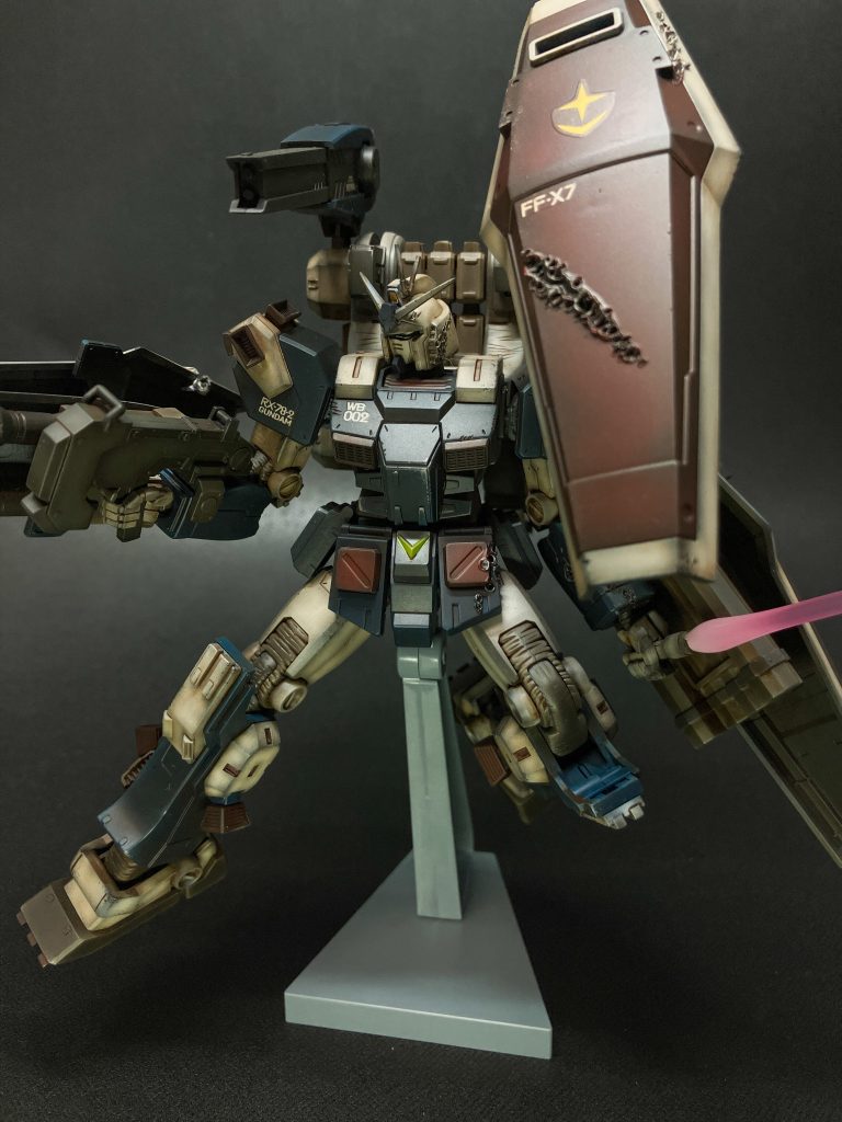 サンダーボルト版 フルアーマー・ガンダム–2枚目/制作者：@Nekohige0511