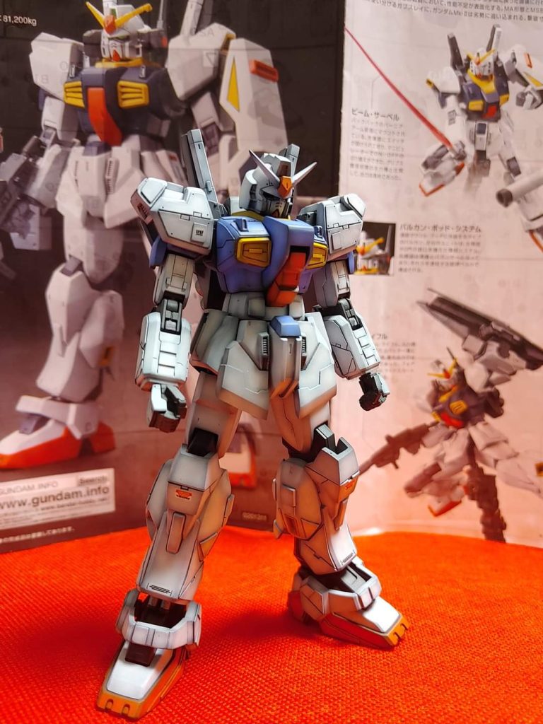 HGUCガンダムマークIIとΖガンダム–2枚目/制作者：ハープセロテン