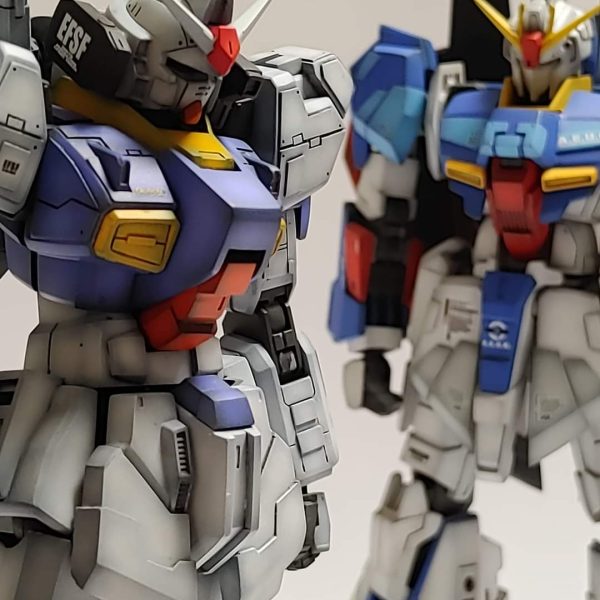 HGUCガンダムマークIIとΖガンダム