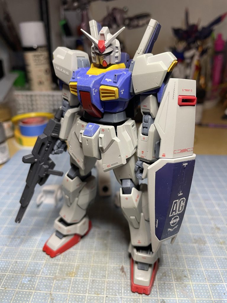 塗装とデカールが完了して半艶で仕上げました。