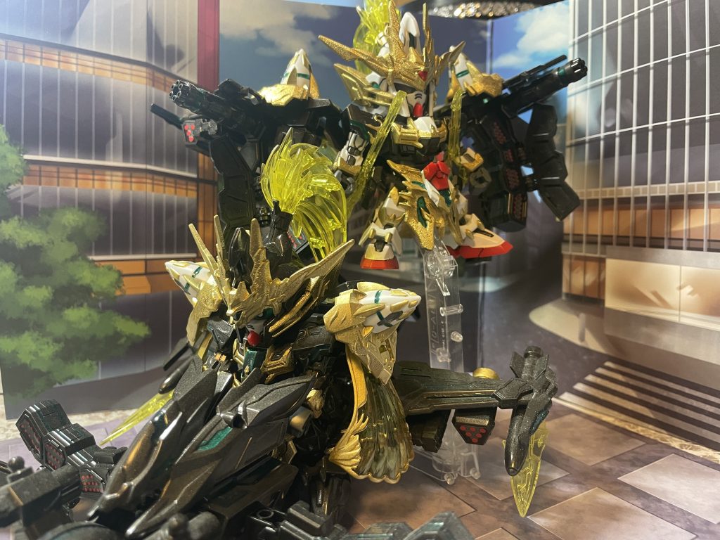 2体いるってことは2体でポーズが取れるってことなんだ！大人の力w