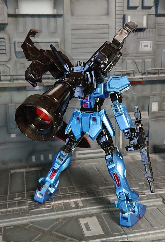 ガールガンのスコープは大型ブースターユニットとして