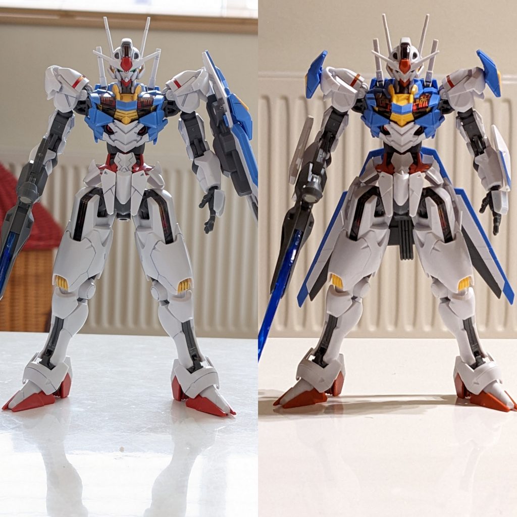 シールド装備状態と、ビットオンフォーム