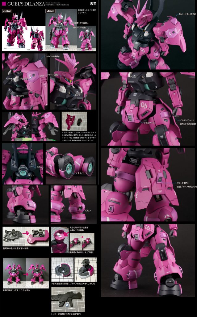 HG ディランザ (グエル専用機)–2枚目/制作者：SAT