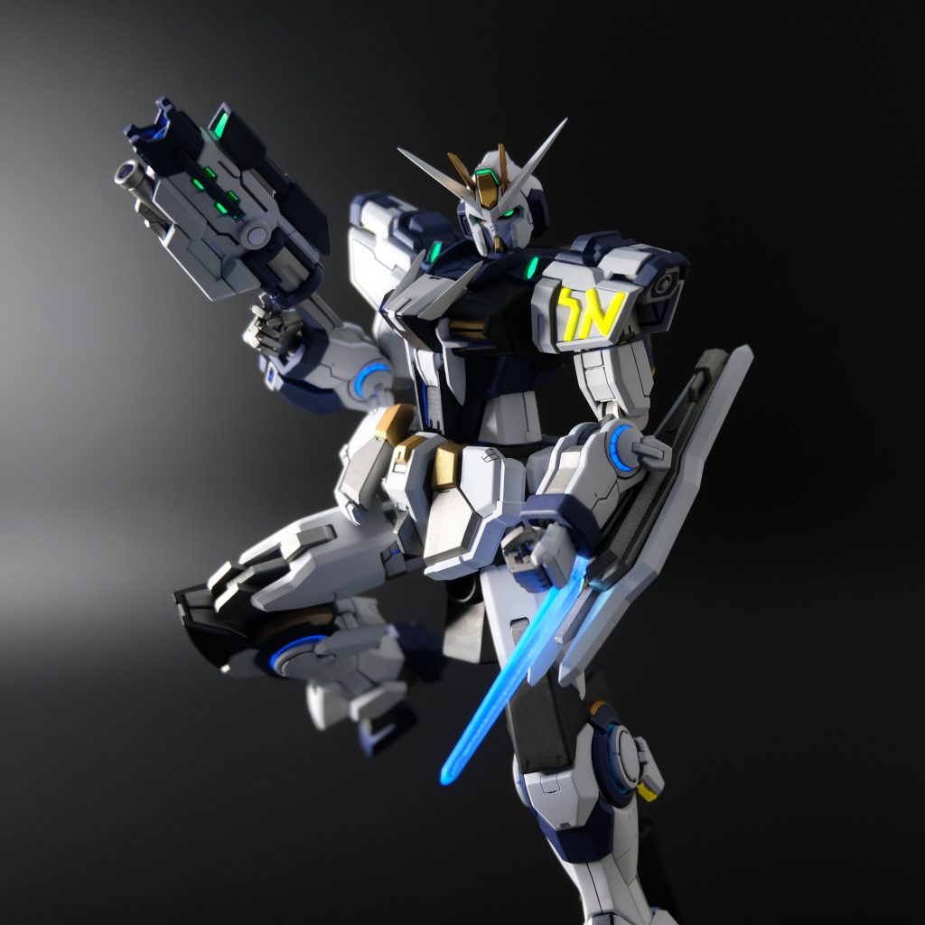 架空ガンプラ #1 「ガンダム・エリシオン」(フルスクラッチ)–5枚目/制作者:@RalufRan_土豆