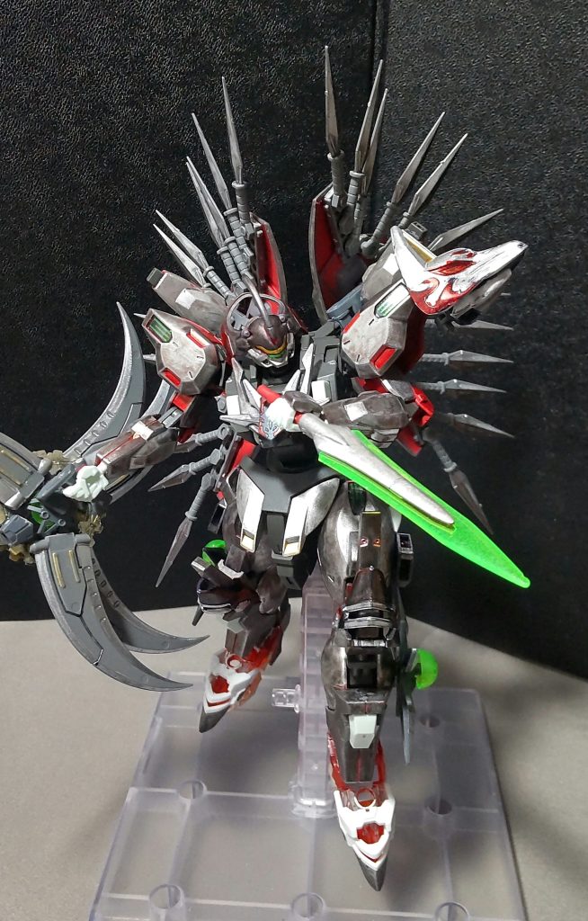 ○ビームクナイ思えば忍者っぽくしようと決め手になったのが、コイツの存在でした。