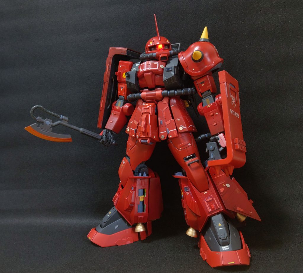 PG ジョニーライデン専用 高機動型ザクⅡ｜umecyoさんのガンプラ作品｜GUNSTA（ガンスタ）