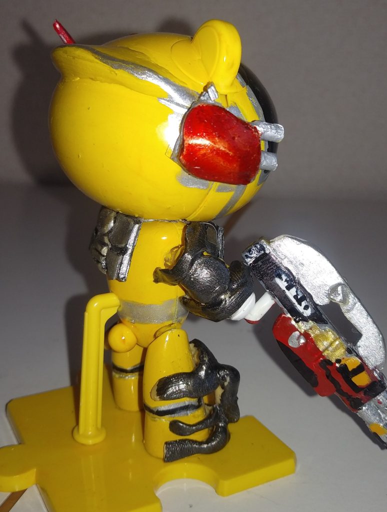 製作工程パートですが、アピールカットを続けます。右横？