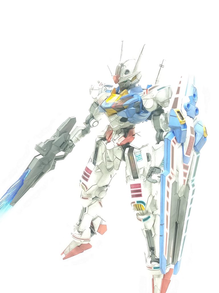 ガンダム エアリアル(YOASOBIマーキング)–7枚目/制作者：かえる