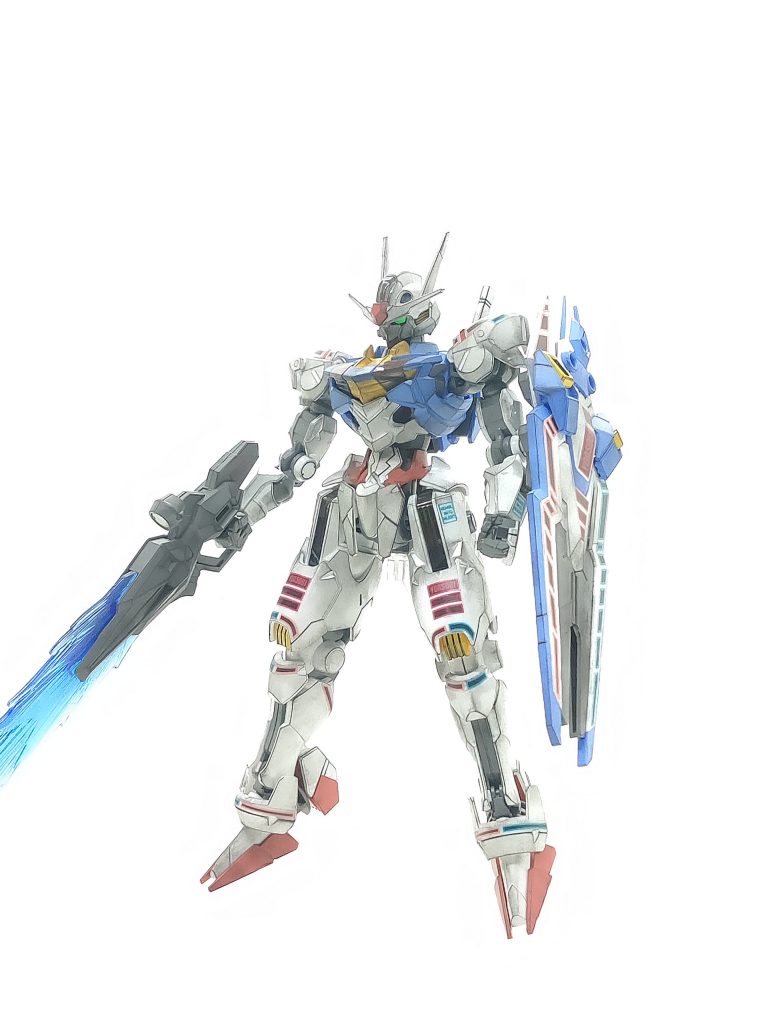 ガンダム エアリアル(YOASOBIマーキング)–5枚目/制作者：かえる