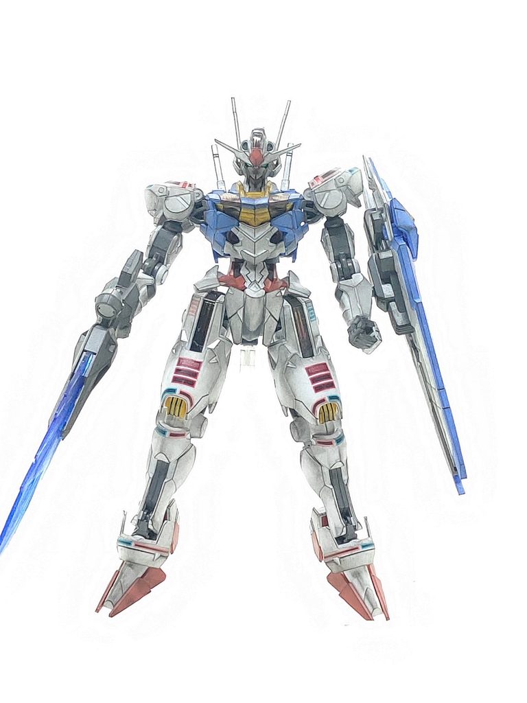 ガンダム エアリアル(YOASOBIマーキング)–4枚目/制作者：かえる