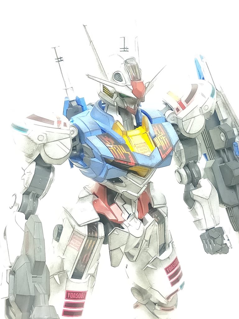 ガンダム エアリアル(YOASOBIマーキング)–3枚目/制作者：かえる