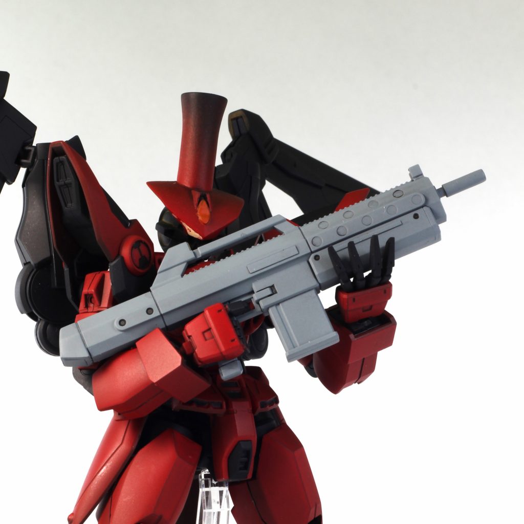 あるコンペに出すために、アサルトライフルを作りました。メイレスケンブ(境界戦機)のものを加工しています。