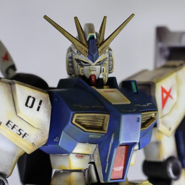 EG νガンダム　ウェザリング仕上げ&福岡カラー塗装