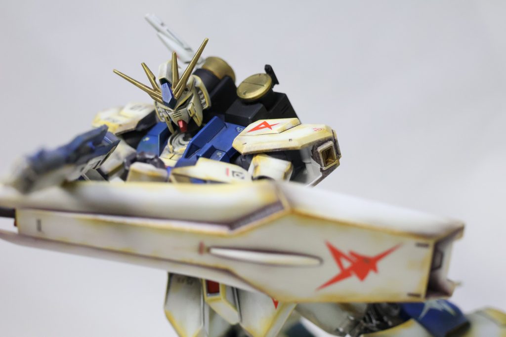 EG νガンダム　ウェザリング仕上げ&福岡カラー塗装–3枚目/制作者：あきお