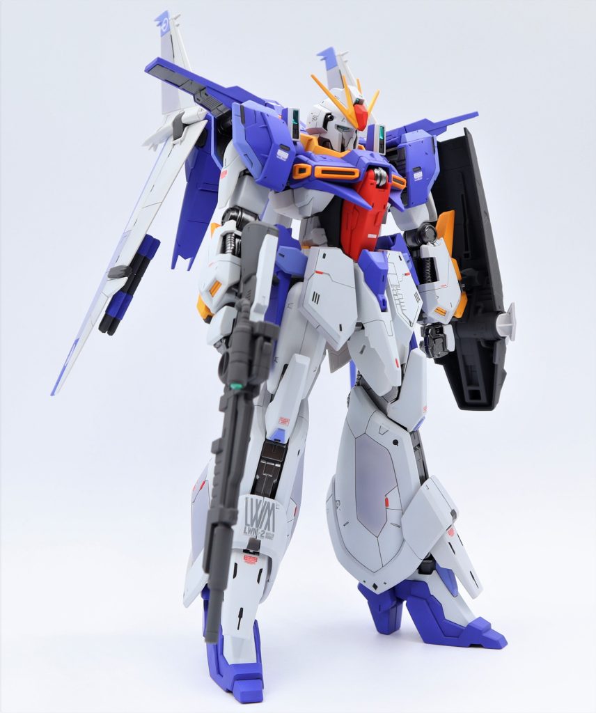 塗料はNAZCAカラーをメインにフレームはスターブラストアイアンで塗装しています❗またレッドチップを情報量の少ない所へ追加😄