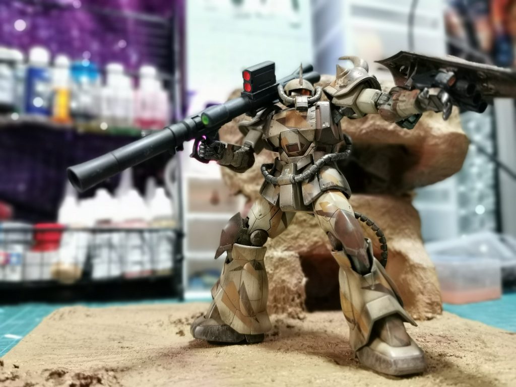 砂漠の熱い戦い–4枚目/制作者：@AlvinGor729