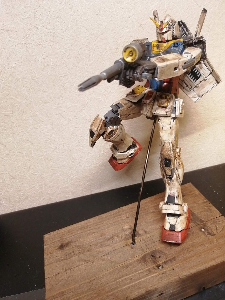 浮かせてポーズ！