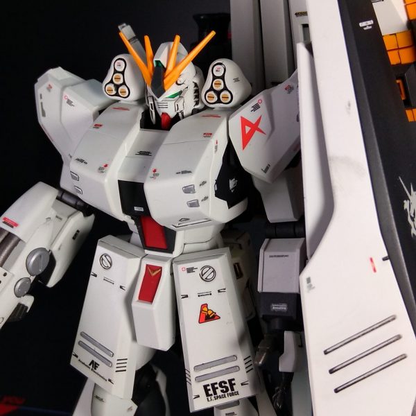 HG ニューガンダム HWS 全塗装｜ふぁぶりかさんのガンプラ作品｜GUNSTA（ガンスタ）