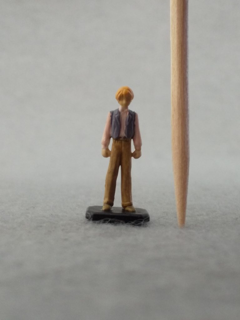 カトルと爪楊枝。ちいせぇよー。いつも通りならスルーですが、今回は頑張った!