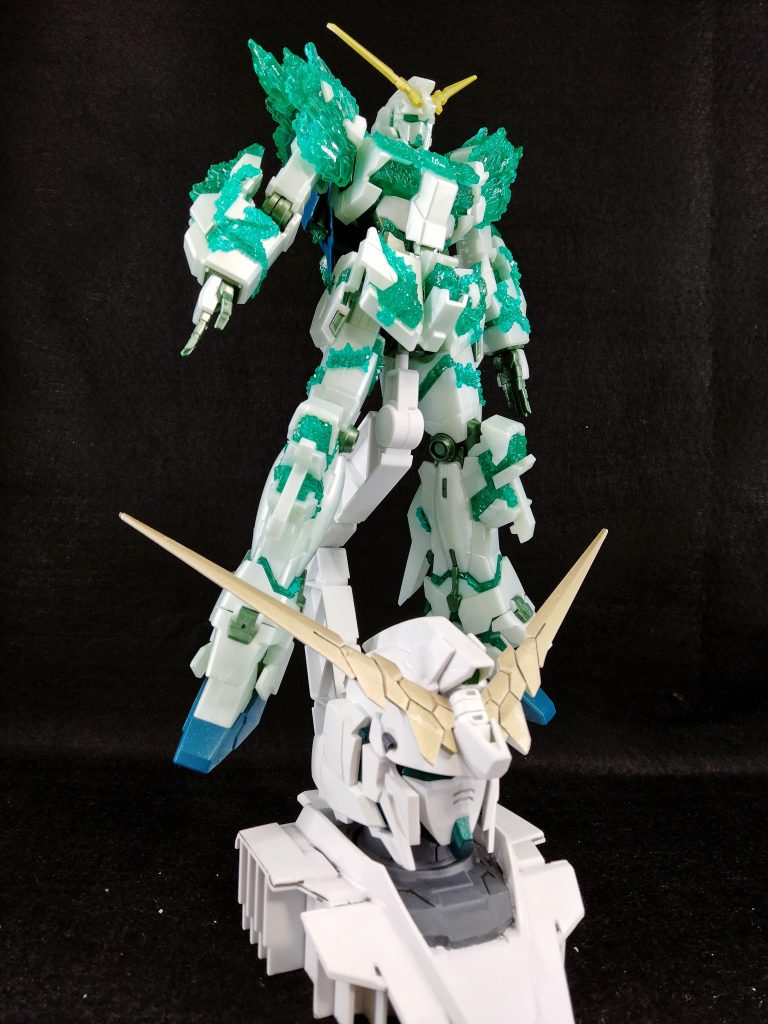 2022.12追記。積んでた神コーン様をパチ組してセットしました😊