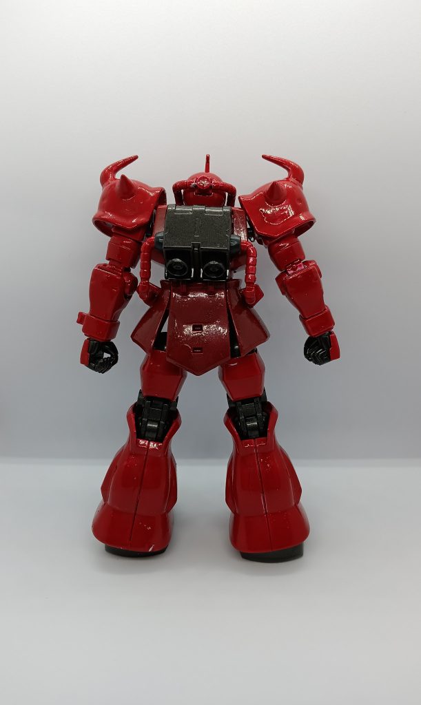 ランドセルの部分の色は黒鉄色とクリアの赤を混ぜて作りました！