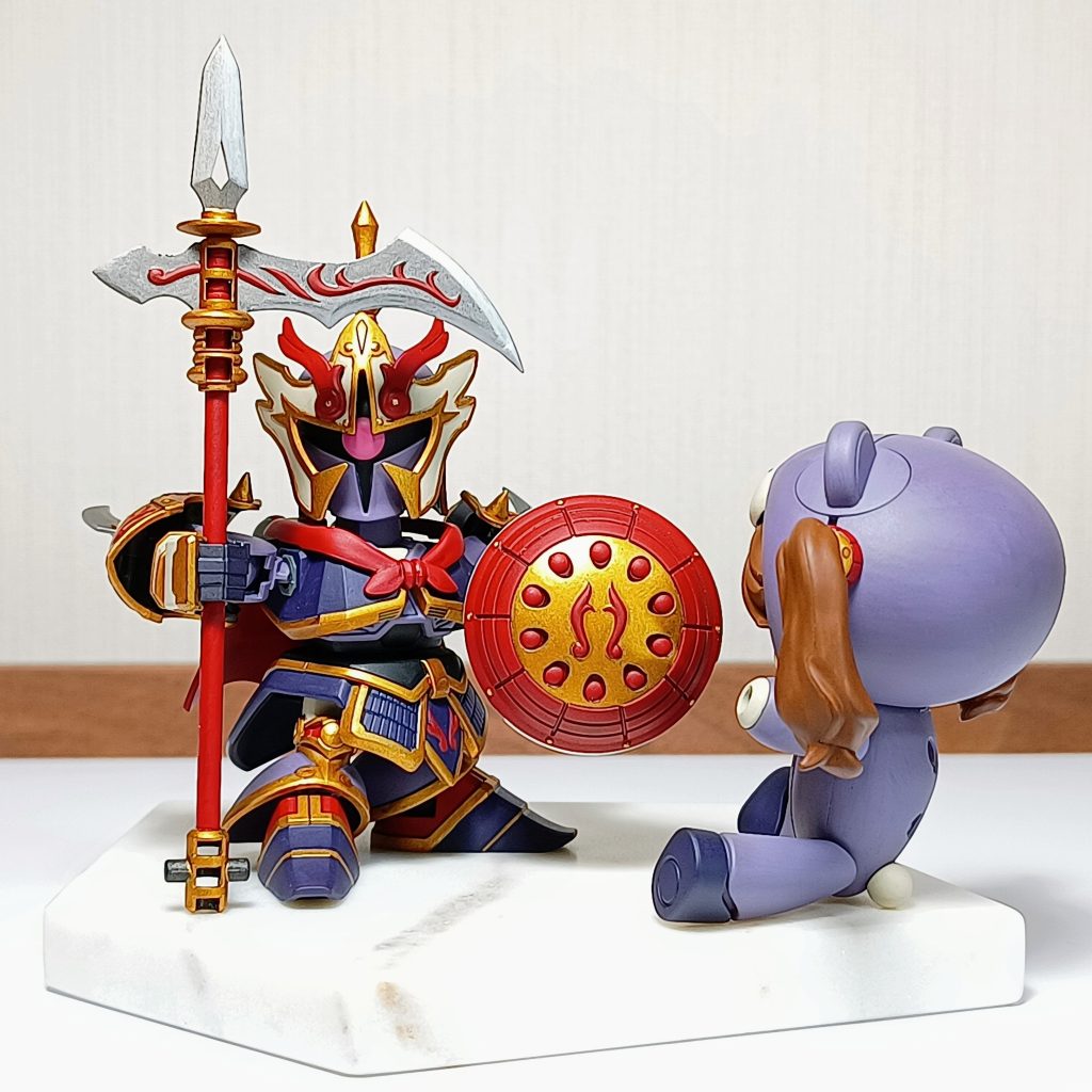 気を取り直して。胡軫ギャンかっこいいです。赤いマントがオシャレ!