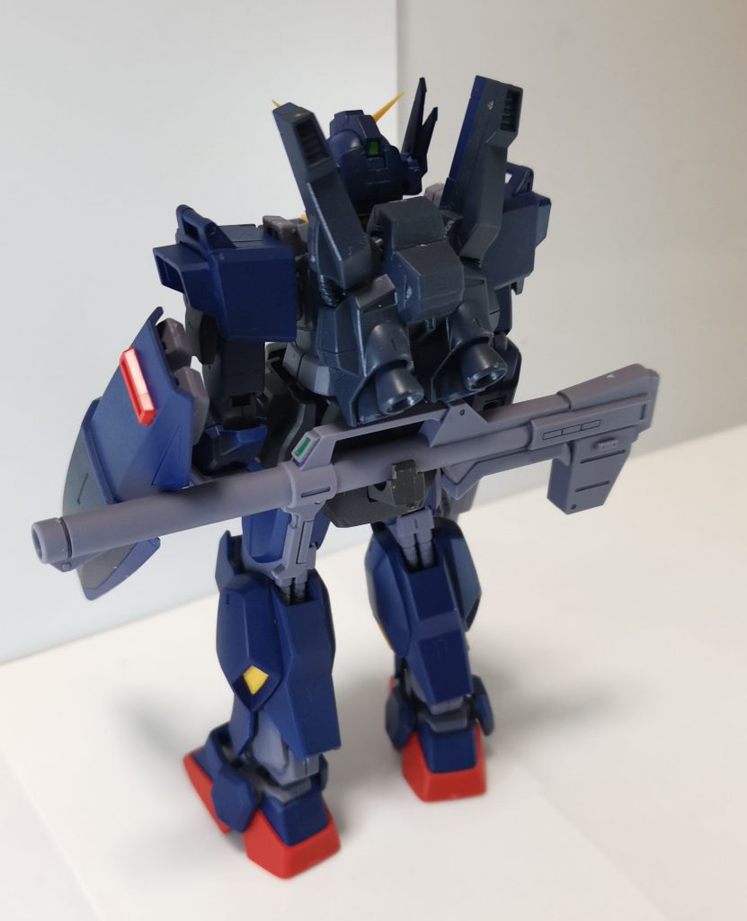 大破した4号機をアナハイムが新システム(EXAMの復元型)のテストベッドとして制作、ティターンズの一部体に配属された…っていう感じの設定です