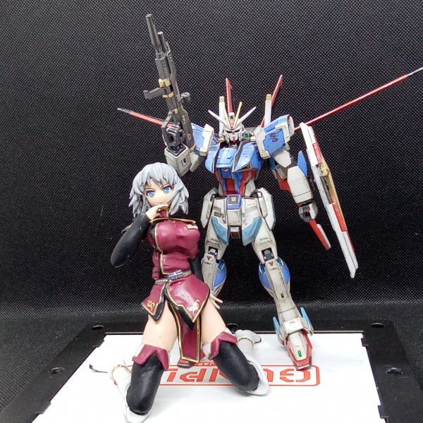 インパルスガンダム+ザフト軍赤服オリジナル