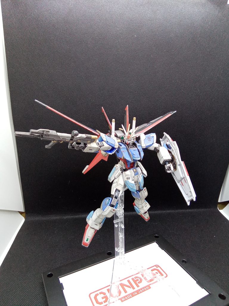 エアリアルとイザーク専用カラーを使ったところ 全体が柔らかい感じになりました