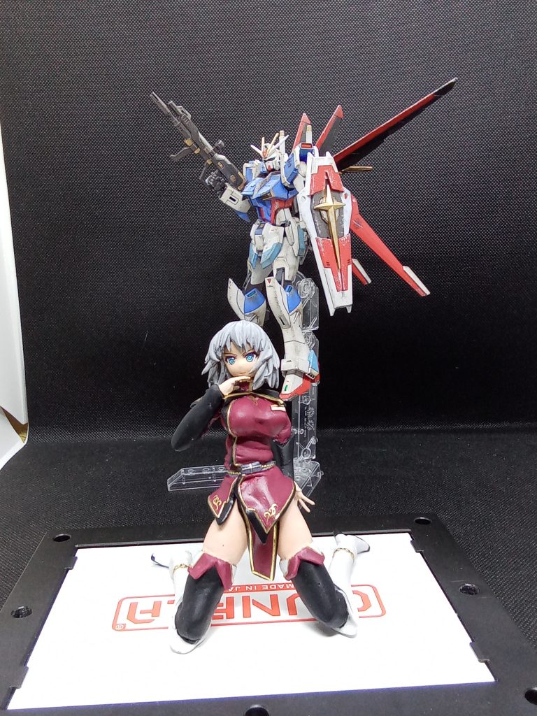 ザフト軍赤服兵士名前は不明性格・プライドが高く負けず嫌い・ツンデレ属性で仲間思いっというイメージで作成しています