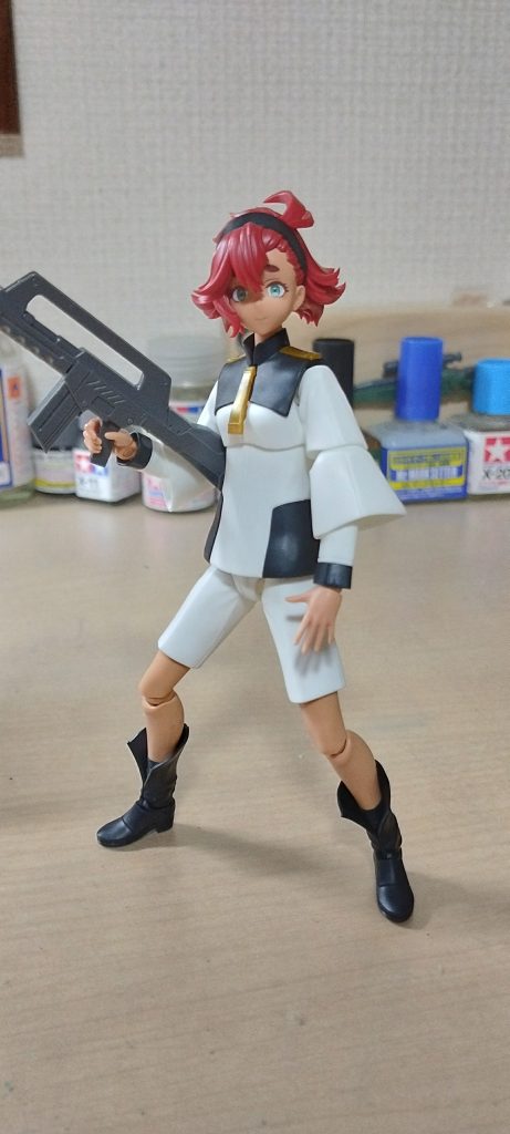 色々つけた結果トリスタン(小学生の頃、買って絶望した記憶がある笑)に付属しているアレックスのライフルが一番合いました笑