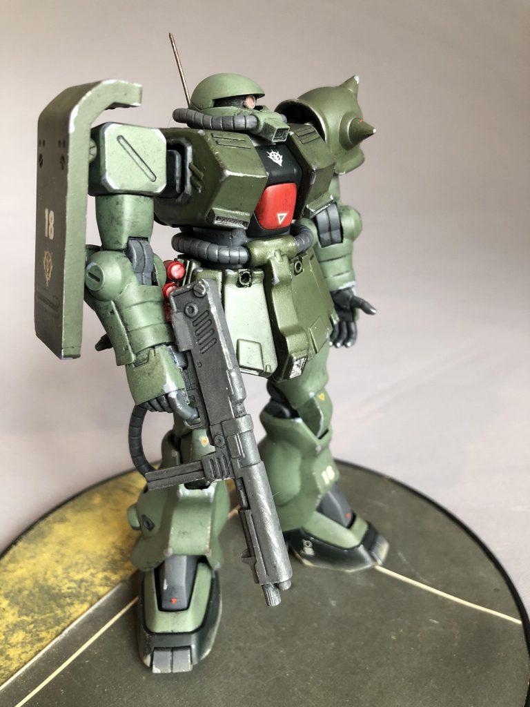 MMP-80は好みでノーマルサイズのモノへ。キットのMMP-80は大きすぎですよね?