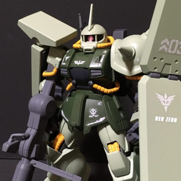 HGハイザック・カスタム　ネオジオン軍