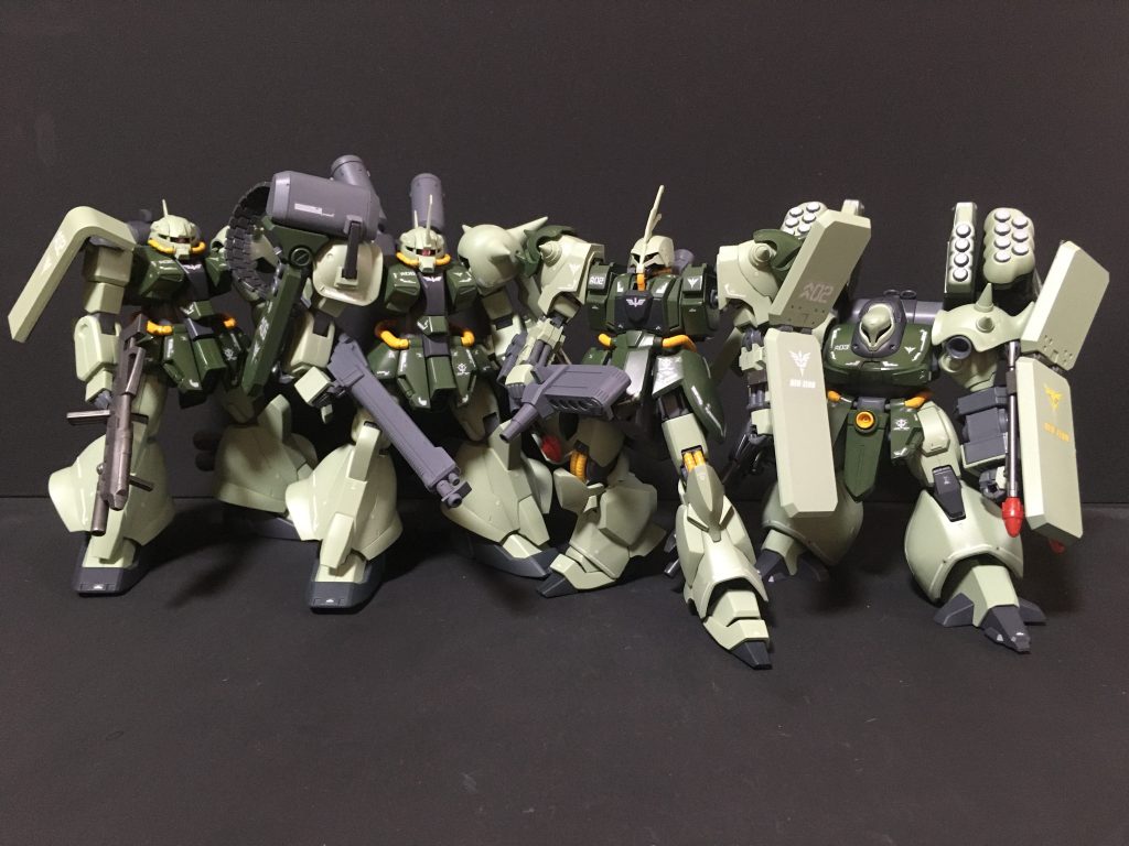 アクシズ開発系後期型4機の集合ショットですズサ https://gumpla.jp/hg/1249557ガルスJ https://gumpla.jp/hg/1249532ザク3改 https://gumpla.jp/hg/1252052ザク3一般機 https://gumpla.jp/hg/1252045ご覧いただきありがとうございました。気に入っていただけたら いいね👍をよろしくお願いいたします。
