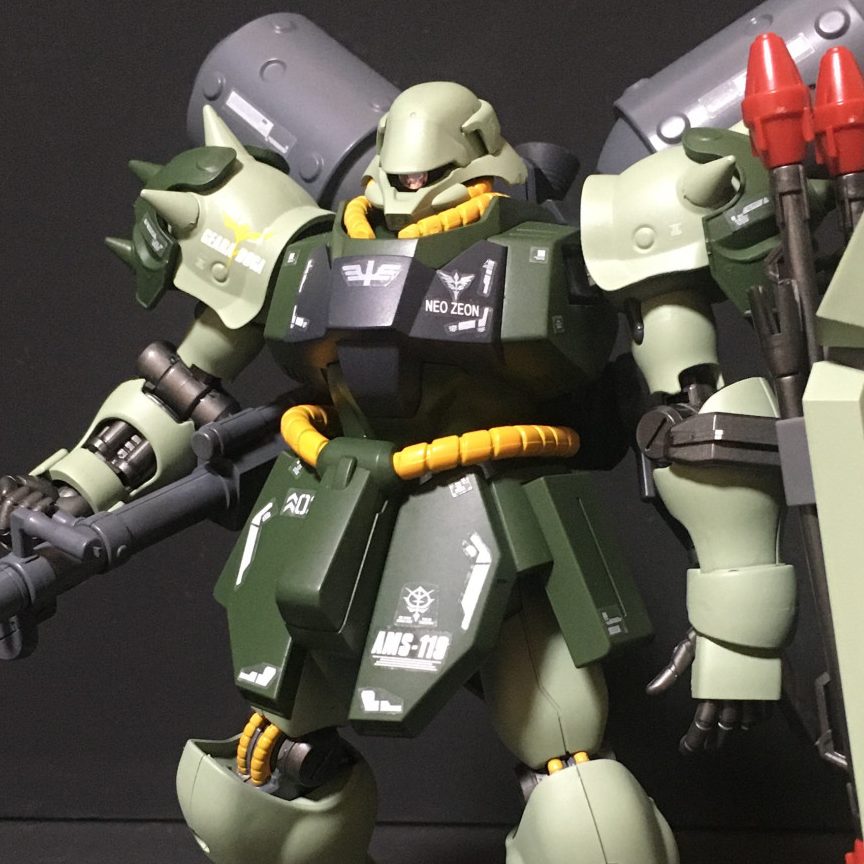 HGギラ・ドーガ 重装型｜ロメオ８さんのガンプラ作品｜GUNSTA（ガンスタ）