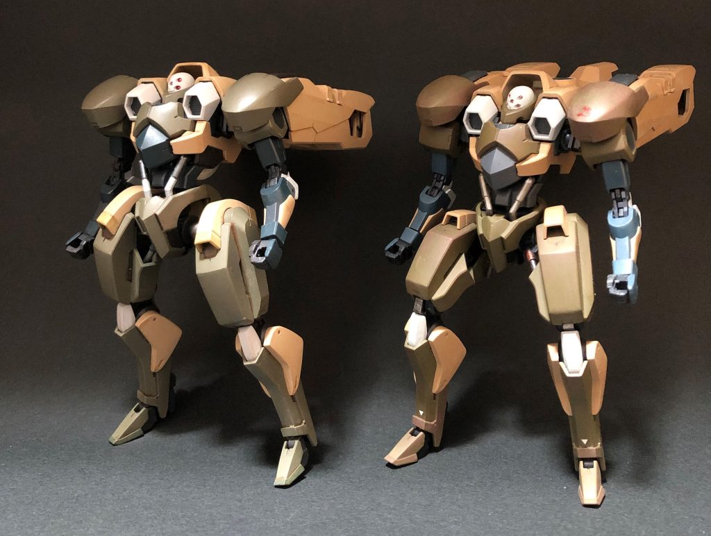 昨年組んだものと。ぜんぜん変わらないじゃないか！と思ったりもしますけれども、全体の色合いに安定感が増したように（自分では）思います。 