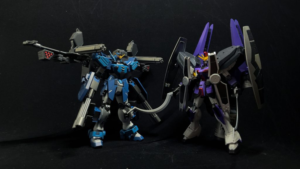 同じアプローチのサンドロック改(TV)と。バックパックが大きなりがちなのは僕がSEED世代だからでしょうか…。